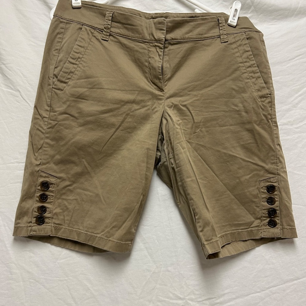 Ann Taylor Kahki Jean Shorts